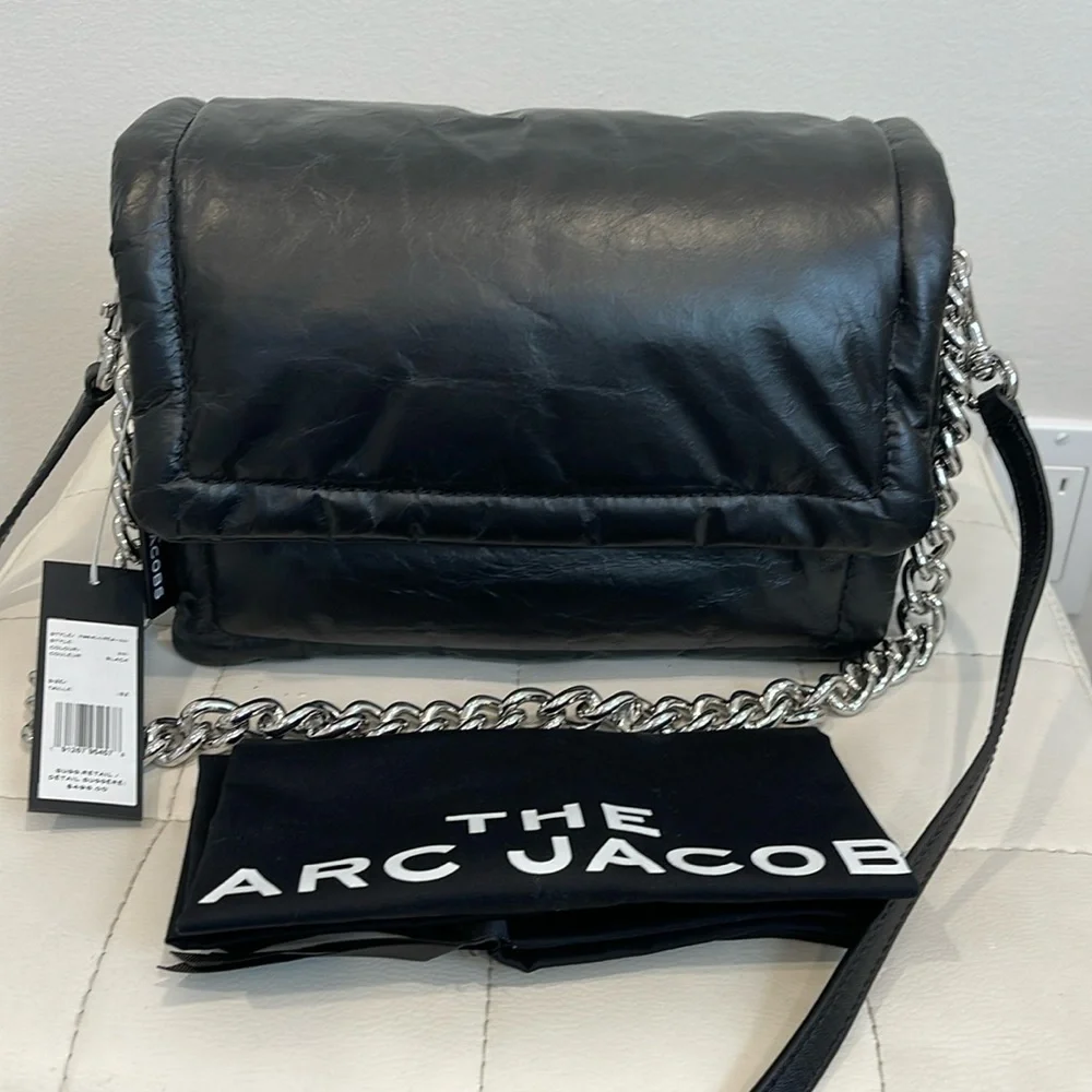The Marc Jacobs Matte Black Pillow Bag